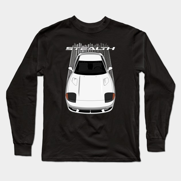 Dodge Stealth 1990-1993 - White Long Sleeve T-Shirt by V8social